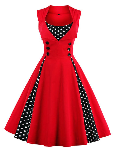 Retro-Rockabilly-Kleid