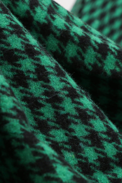 Grünes Vintage-Kleid-Set für Damen