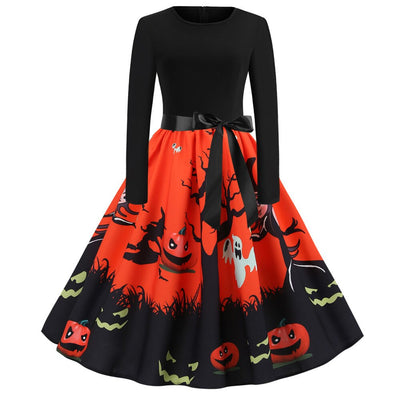 Halloween Spirit Rockabilly Kleid