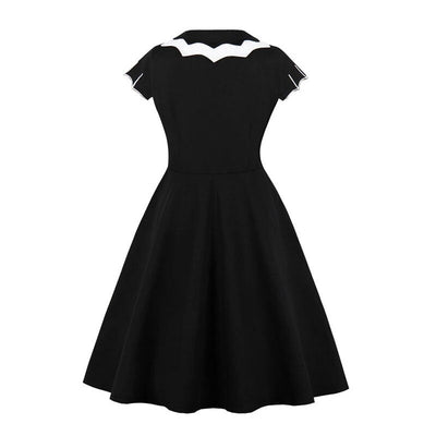 Halloween-Fledermaus-Rockabilly-Kleid