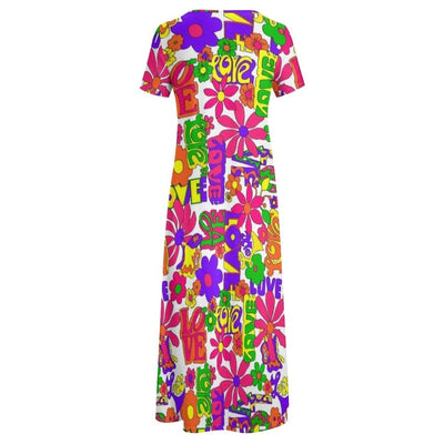 70er-Jahre-Kleid für Damen