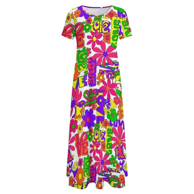 70er-Jahre-Kleid für Damen