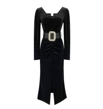 Glamouröses 40er-Jahre-Vintage-Kleid