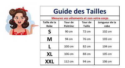 60er Jahre Rock'n'Roll-Kleid