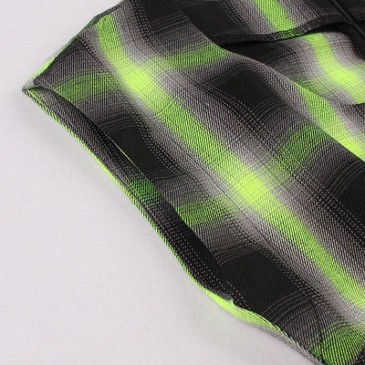 Ärmelloses Vintage-Karokleid