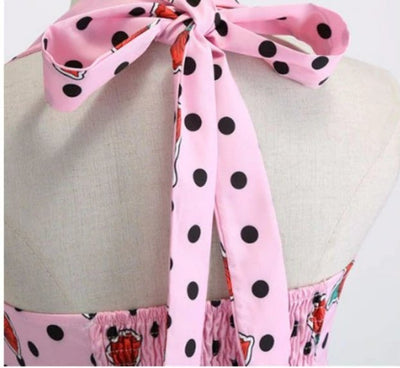 Vintage Polka Dot Kleid