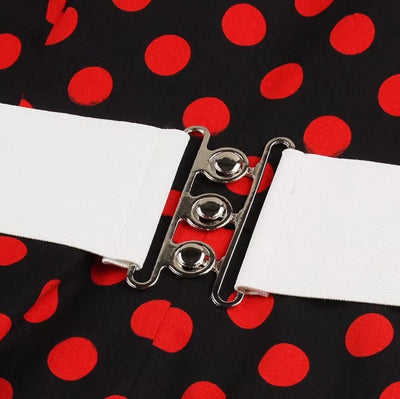 Retro 50er Jahre Polka Dot Kleid