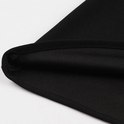 Schwarzes 50er-60er-Jahre-Kleid