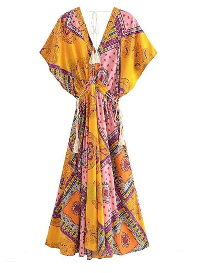 70er Jahre Kurzarmkleid