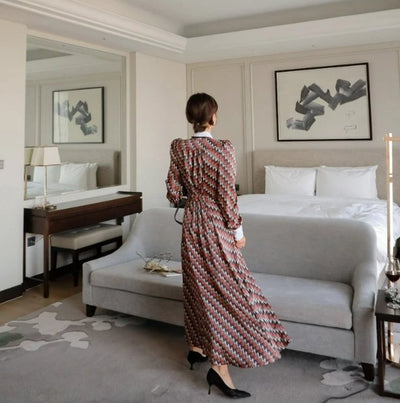 Fuchsia 40er Jahre Kleiderschal