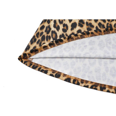 Leopardenkleid im 50er-Jahre-Stil