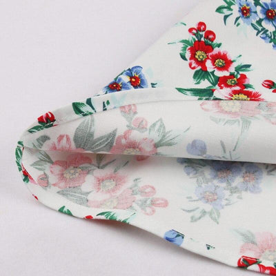 50er Jahre Blumenkleid