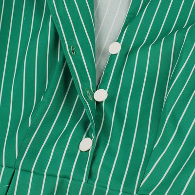 Vintage 50er Jahre Kleid Grün