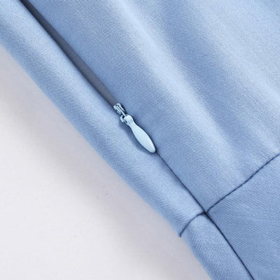 50er Jahre Pastellblaues Kleid