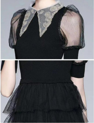 40er-Jahre-Krinoline-Kleid