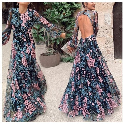 70er Jahre Partykleid