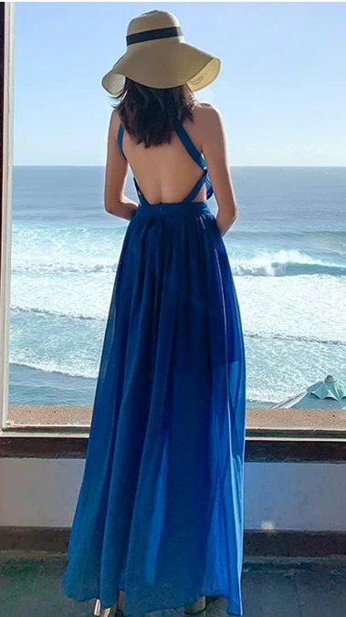 Vintage schickes Abendkleid