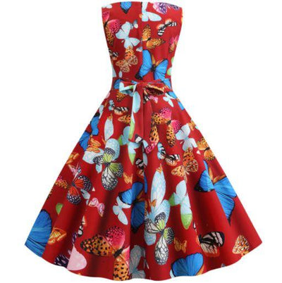 Modernes 50er-Jahre-Kleid