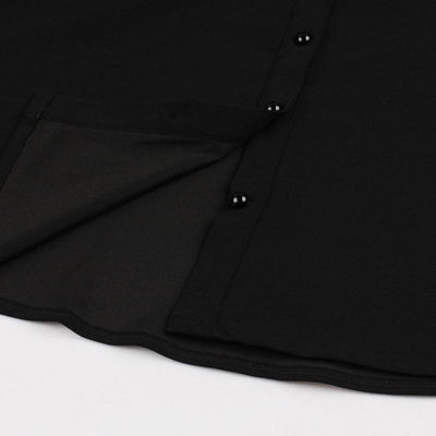 50er Jahre Schwarzes Kleid