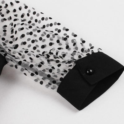 Schwarzes 50er-Jahre-Cocktailkleid