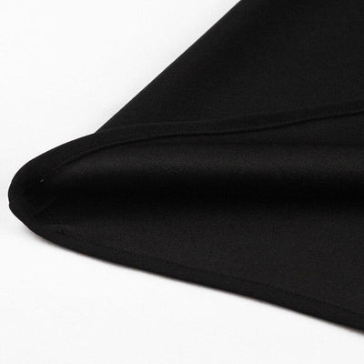 Schwarzes 50er-Jahre-Cocktailkleid