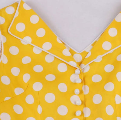 60er Jahre Pin-Up-Kleid