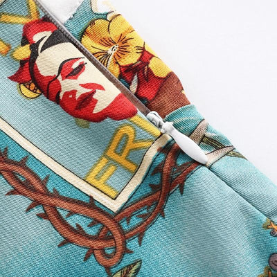 Neckholder-Pin-Up-Kleid