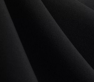 Schwarzes Retro-Kleid im 50er-Jahre-Stil