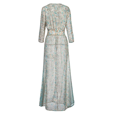 Plus Size-Kleid aus den Siebzigern