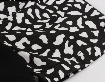 Schwarzes Vintage-Kleid im 50er-Jahre-Stil