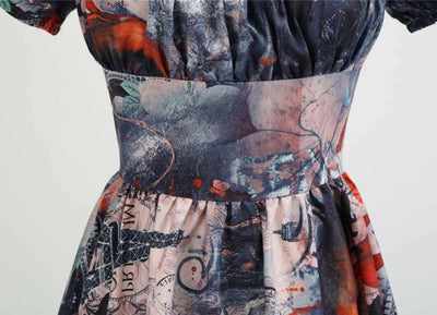 Kleid im 60er-Jahre-Schnitt