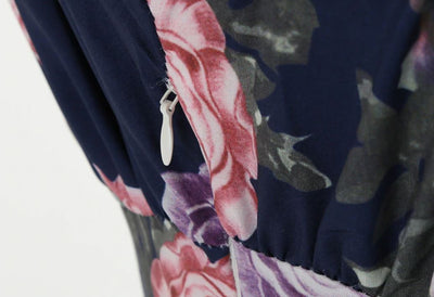 Vintage 60er Jahre Kleid Rosen