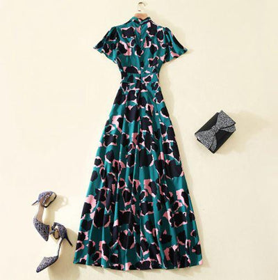 Vintage 40er Jahre Baumwollkleid