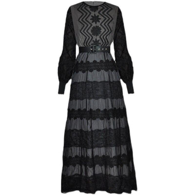 Vintage 40er Jahre Kleid mit Laternenärmeln