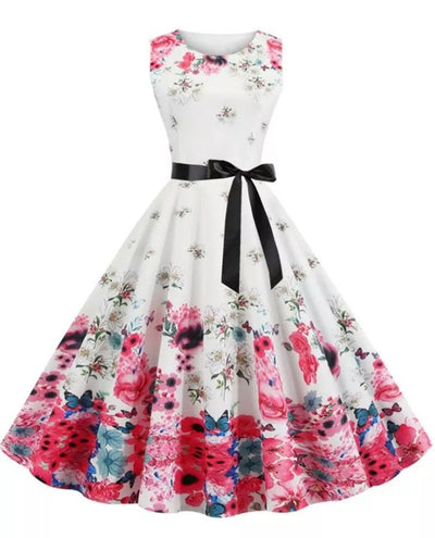 Vintage 50er Jahre Volumenkleid