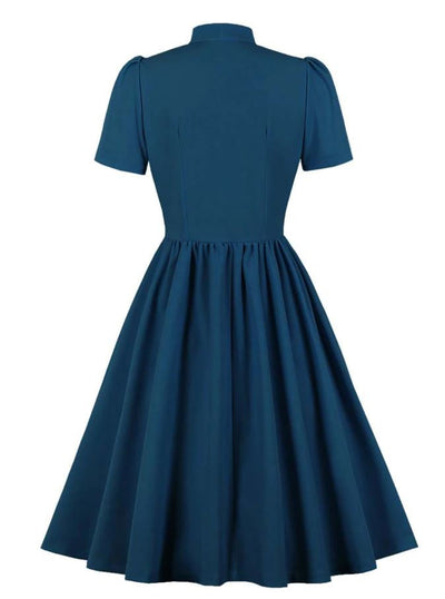 BCBG Blaues Vintage Kleid