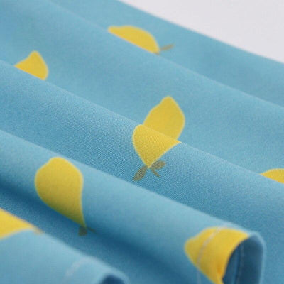 Vintage-Kleid mit Spitzenkragen