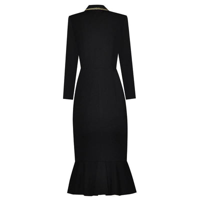 40er Jahre Vintage Couture Kleid