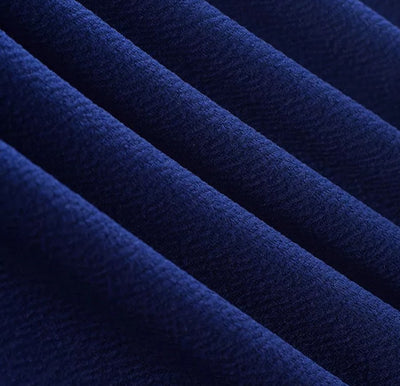 Marineblaues Vintage-Bleistift-Chic-Kleid