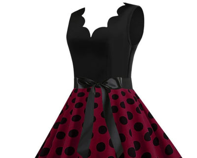 Lila Sommer Vintage Kleid