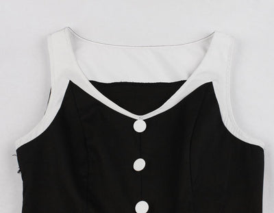 Hepburn Vintage Kleid Schwarz