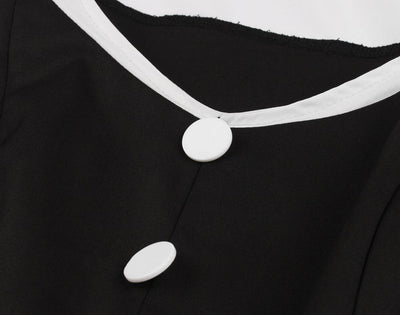 Hepburn Vintage Kleid Schwarz