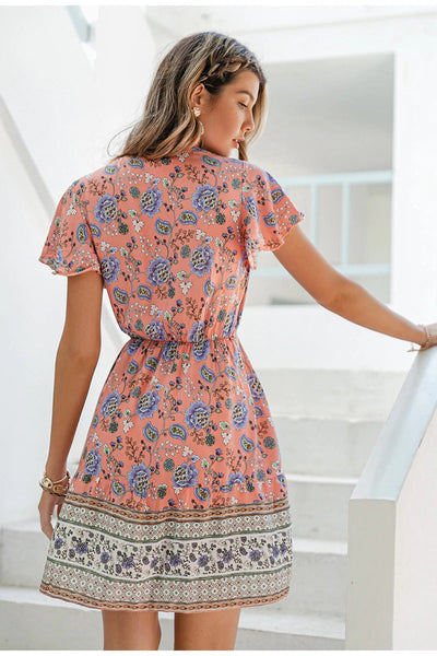 Vintage Hippie-Chic-Kleid