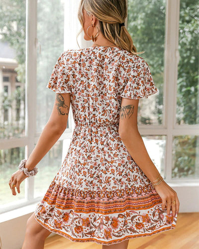 Vintage Hippie-Chic-Kleid