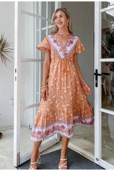 Vintage Hippie-Kleid