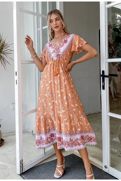 Vintage Hippie-Kleid