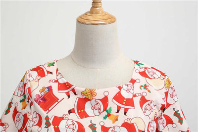 60er Jahre Weihnachtskleid
