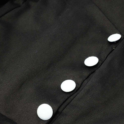 Vintage-Kleid mit hohen Ärmeln