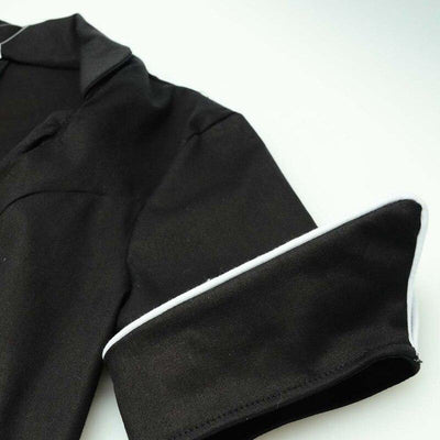 Vintage-Kleid mit hohen Ärmeln