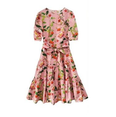 Rosa Vintage Hochzeitskleid